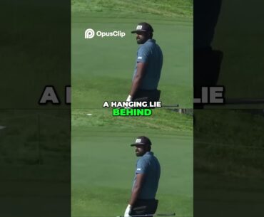 Incredible Golf Scramble Amazing Shot from 198 Yards! #golf #shorts