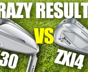 Ping I530 Vs Srixon ZXI4 | Trackman Testing & Comparison