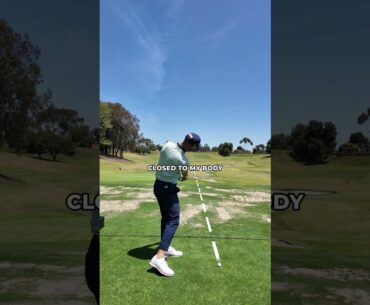 The Easiest Way to Hit a Draw – My Personal Method #golfswing #golf #golftips