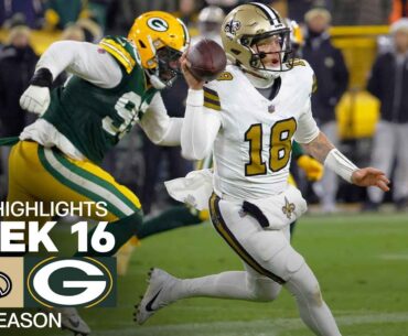 New Orleans Saints vs. Green Bay Packers Game Highlights | NFL 2024 Season Week 16