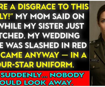 Family Cut Me from My Sister’s Wedding—So I Showed Up in Uniform With Four Stars and Their Secret