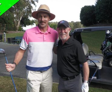 RON CHOPPER HELPED US TAKE ON TWIN WATERS GOLF CLUB