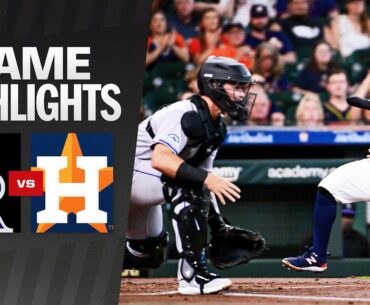Rockies vs. Astros Game Highlights (6/25/24) | MLB Highlights