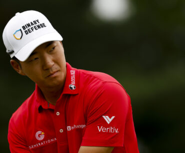 OAKMONT, PENNSYLVANIA - JUNE 15: Michael Kim