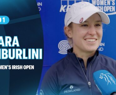 Chiara Tamburlini fires a 67 (-6) to share the lead | KPMG Women's Irish Open