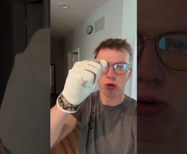 Why would you want to wear a boring golf glove?