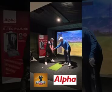 Pro Golfer Jack Senior teaches Ste how to loosen up in the swing #golftips #golftechnique #golfswing