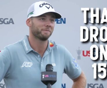 Class Act: Sam Burns Answers Tough Question on THAT Drop
