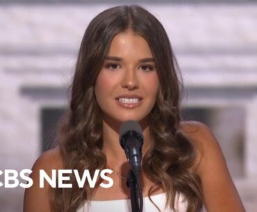 Trump's granddaughter addresses Republican National Convention