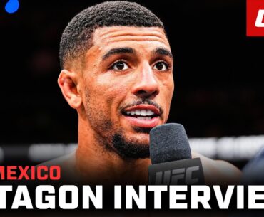MarQuel Mederos Octagon Interview | UFC Mexico
