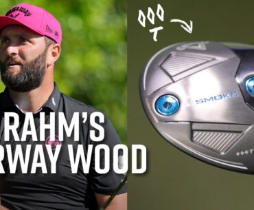 JON RAHM's Fairway Wood | Callaway Paradym Ai Smoke Triple Diamond T