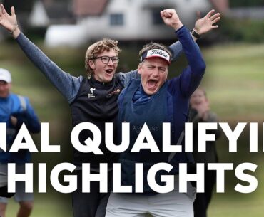 LAST CHANCES TO PLAY IN THE OPEN | Open Final Qualifying Highlights