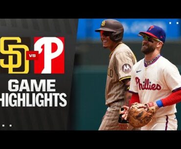Padres vs. Phillies Game 1 Highlights (7/2/25) | MLB Highlights
