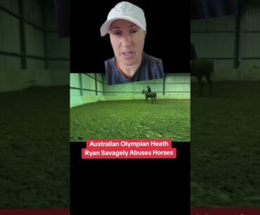 Australian Olympian Heath Ryan Strikes Horse 42 Times in A Row