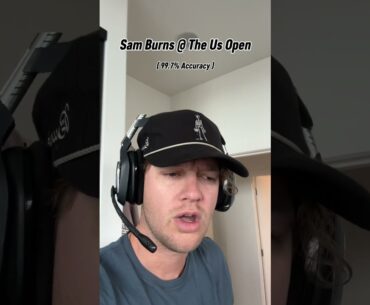Sam burns at oakmont… bad call? #waterreleif #usopen #oakmont #samburns