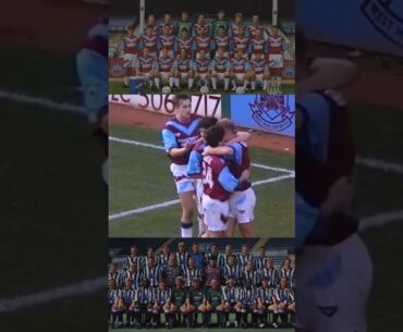West Ham 2-4 Newcastle, 1994 Premier League ⚽️ Rob Lee’s brace and Andy Cole’s strike shine!