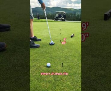 3-12 feet 2% #golf #golfputting #greenreading #golfswing #putting #golftechnique #golftraining