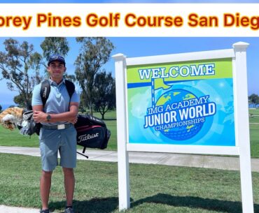 Practice Round | IMG Junior Golf Championship | Torey Pines Golf Course #california #golflife