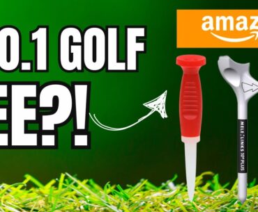 Top Amazon Golf Tees 2024! ONE GETS YOU 19 MORE YARDS and ONE DOES NOT!!