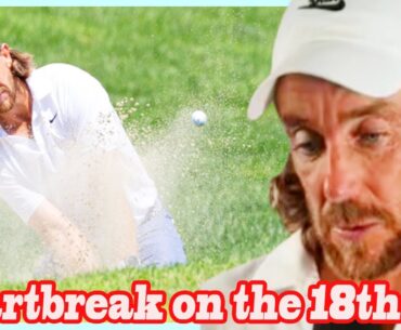 Tommy Fleetwood fights back tears after brutal Travelers collapse on final hole 💔⛳