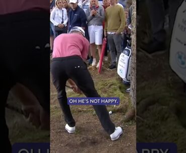 Extremely RISKY golf shot 👀