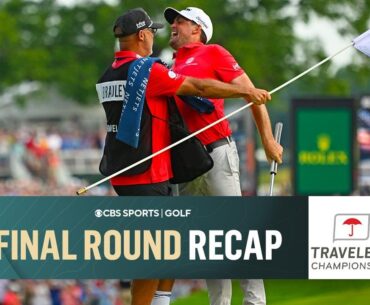2025 Travelers Championship: Keegan Bradley outlasts Fleetwood with clutch putt | Final Round Recap