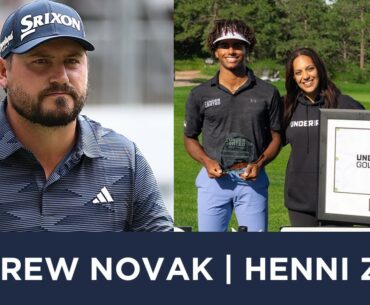 Andrew Novak & Henni Zuel  join 5 Clubs on Golf Channel