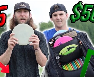 $5 VS. $500 Disc Golf Bag! | 9 Hole Disc Golf Challenge