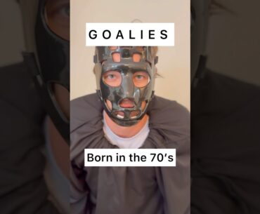 GOALIE GENS— Taking Pucks To The Face! 🤕🤪