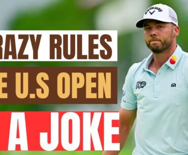 Controversy at U.S. Open Sparks Debate Over Golf Rule as Sam Burns Denied Relief