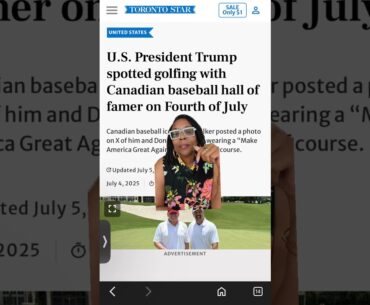 … Meanwhile Trump Was Golfing