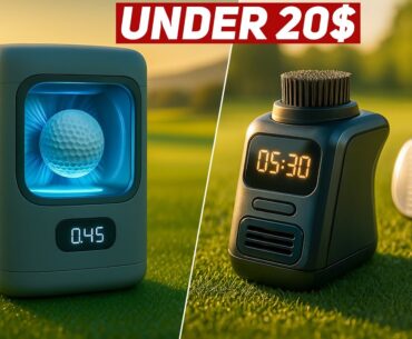 30 Cool Golf Gadgets Under $20 on Amazon That Are Totally Worth It! 35% Prime Day Discounts