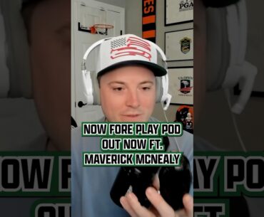 ⛳️ New show is LIVE ⛳️Maverick McNealy joins for the first time! ​⁠@ForePlayPodcast