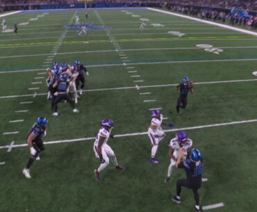 Vikings D line comes through big with a tip & pick!