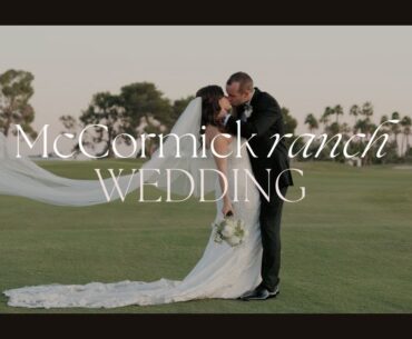 Joe & Danielle Wedding: McCormick Ranch Golf Club