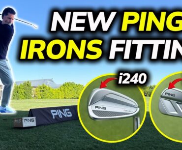New Ping i240 And iDi Irons Tour Fitting (Incredible Results!)