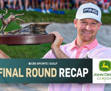 Brian Campbell OUTLASTS Emiliano Grillo in playoff, wins 2025 John Deere Classic | Final Round Recap