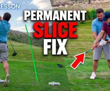 Hank Haney Fixes High Handicap Golfers Nasty Slice (Live)