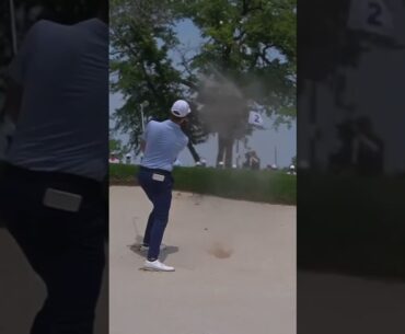 Ben Griffin Greenside Bunker Swing 2025 #golfswing #pgatour #bengriffin