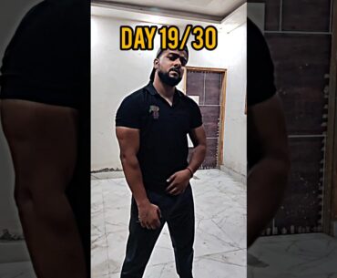 🔥Day 19 of #pushup&plankchallenge #shorts #fitness #fitnesschallenge #homeworkout #viralvideo #gym