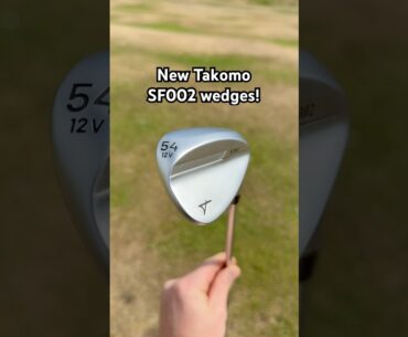 Trying my new Takomo SF002 wedges for the first time!
