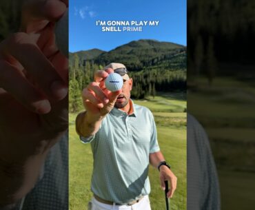 Playing the hardest hole on the golf course ⚠️ #golfswing #golfing #golfball