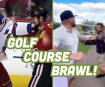 Ex-NHL Enforcer PUMMELS Drunk Man In Viral Golf Course FIGHT!