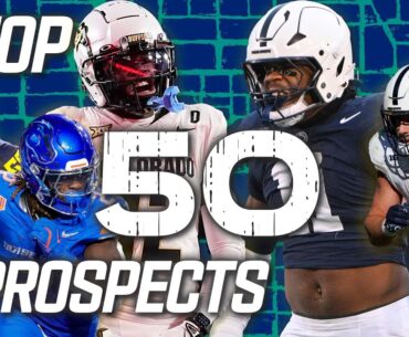 Top 50 Prospects in the 2025 NFL Draft!