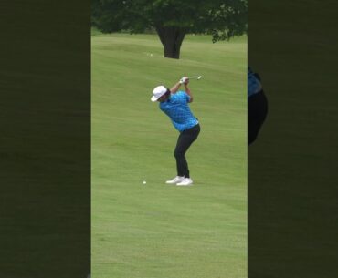 A tournament birdie always feels good