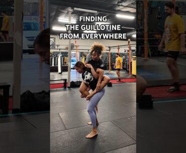 GUILLOTINE SET UP: PRACTICE MAKES PERFECT #bjj #jiujitsu