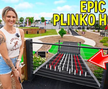 Epic ONE OF A KIND Mini Golf Course! - Must Play!