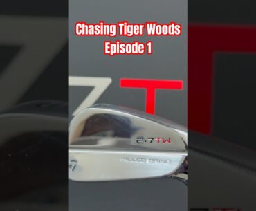 Chasing Tiger Woods (Ep. 1) #golf #golfer #golfing #tigerwoods #taylormade #taylormadegolf  #shorts