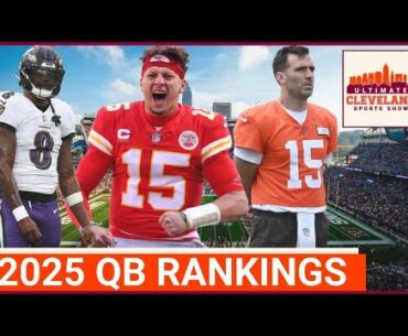 NFL QB RANKINGS: The official UCSS list of quarterbacks for the 2025 season