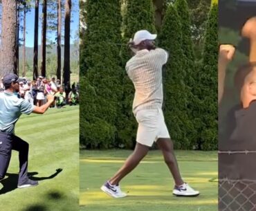 Steph Curry trolls LeBron's golf swing and Nikola Jokic celebrates horse winning race